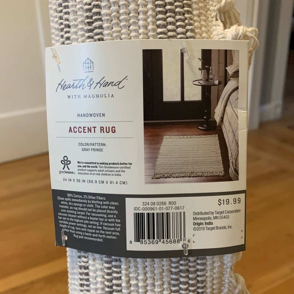 Hearth and hand rug